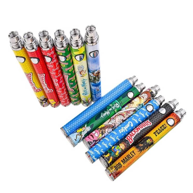 CBD 1100mAh Backwoods Twist Battery Charger Kit for Cartridges