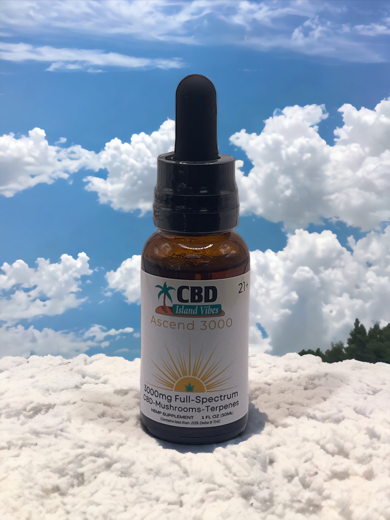 CBD Island Vibes Ascend 3000 CBD Island Vibes CDB Store Plano Texas