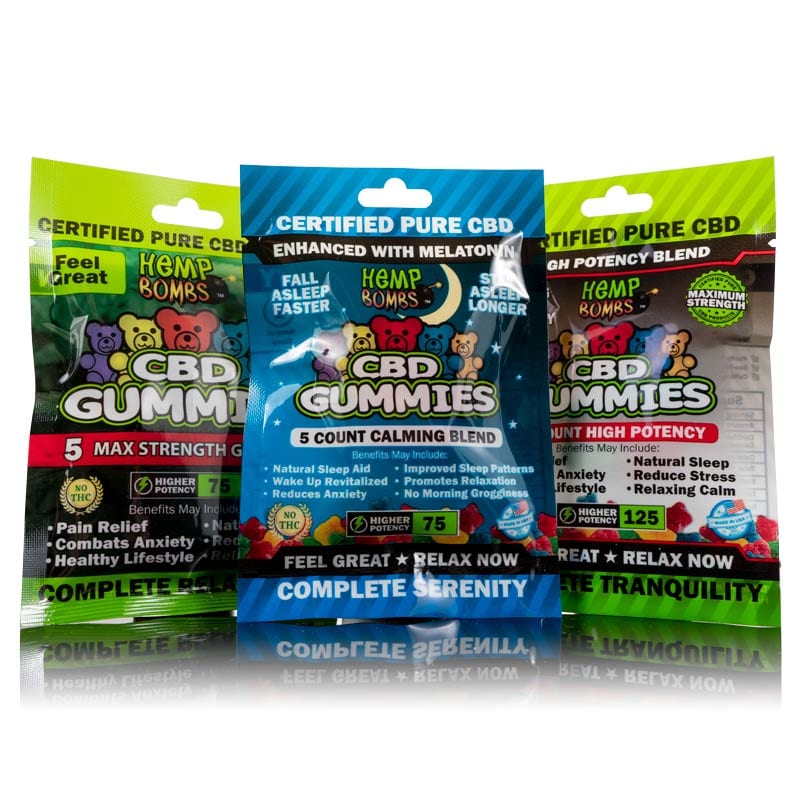 Hemp Bombs CBD Gummies Review CBD Oil Supplements