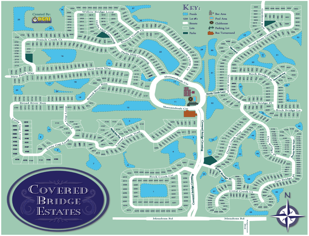 Helpful Info Covered Bridge EstatesCovered Bridge Estates