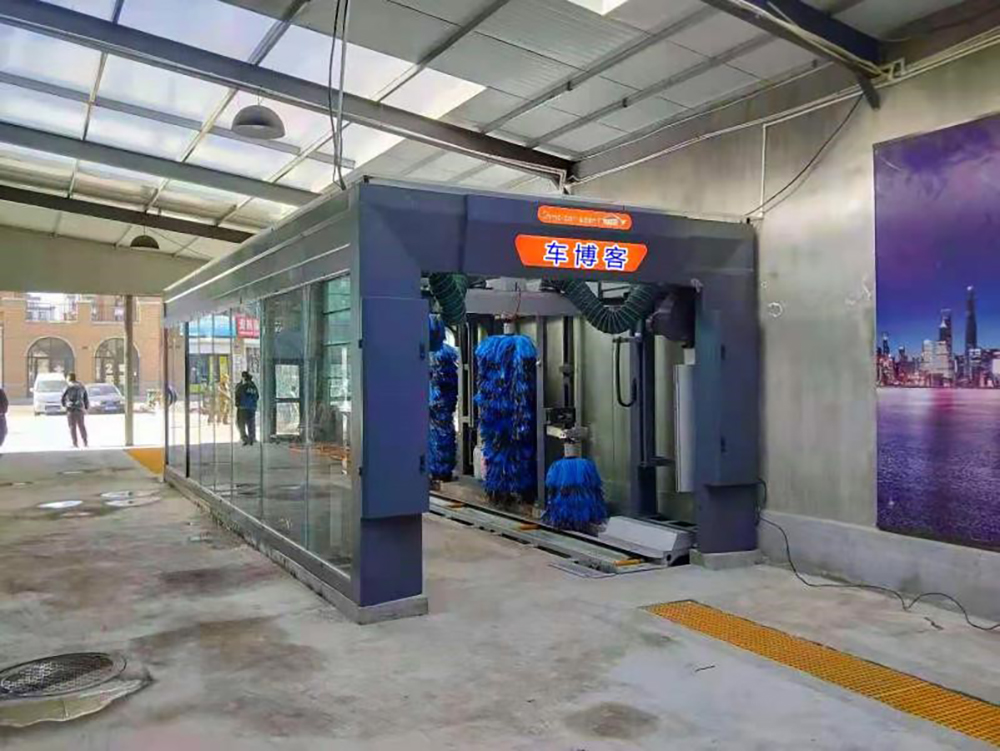 China CBK TN001 Fully automatic tunnel car wash machine price Manufacture and Factory CBK Carwash