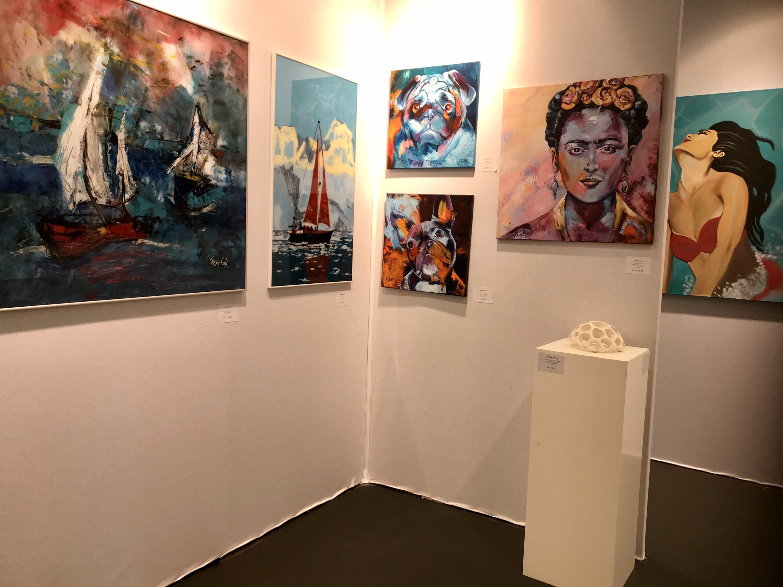 2020 ART FAIR Luxembourg, Van Gogh Art Gallery (Madrid) CLAUDIA BECK