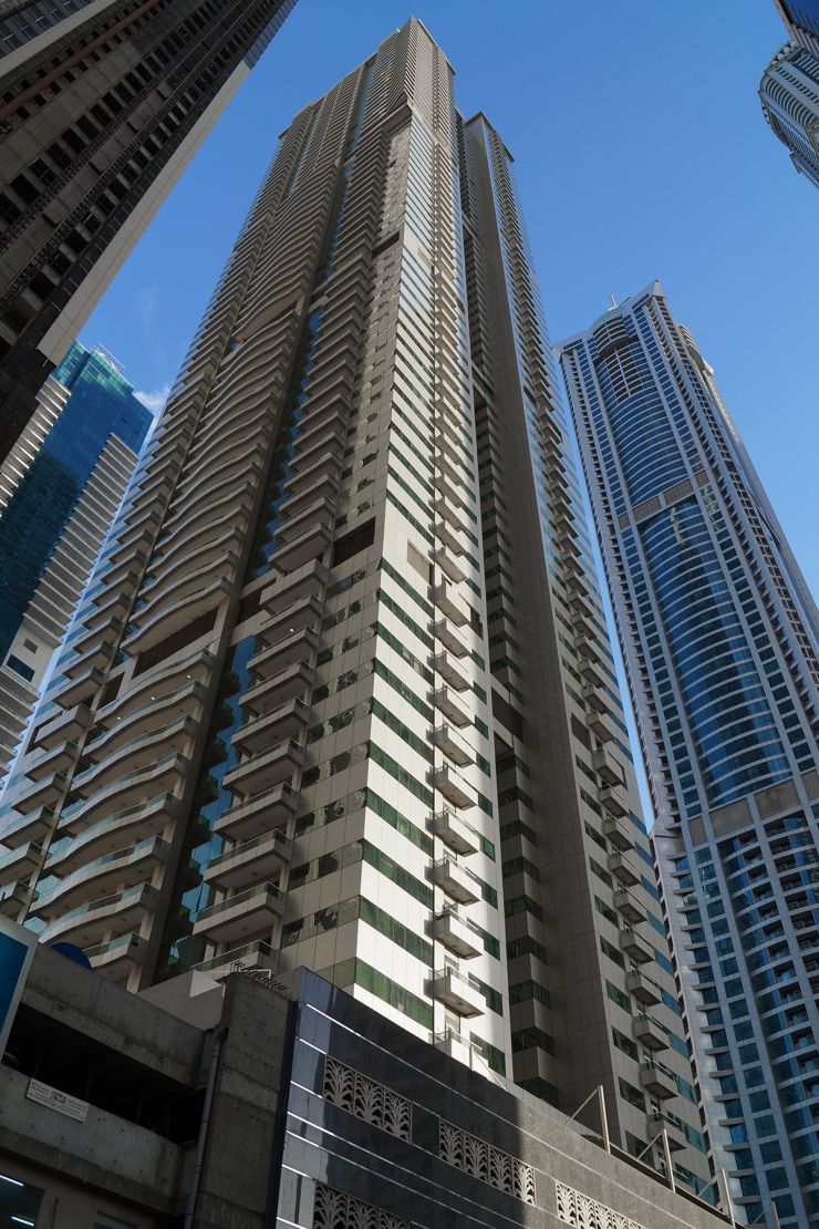 UAE Fire strikes Tiger Tower in Dubai Marina Construction Business