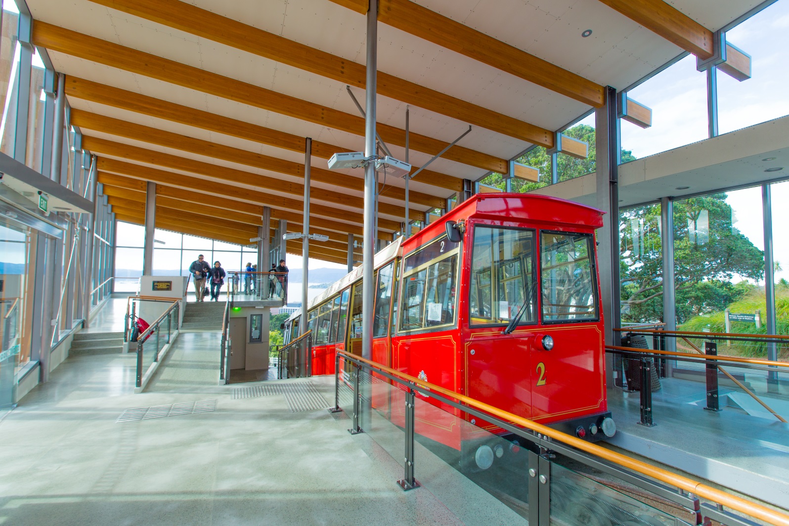 Kelburn Cable Car Terminus Clendon Burns & Park Ltd