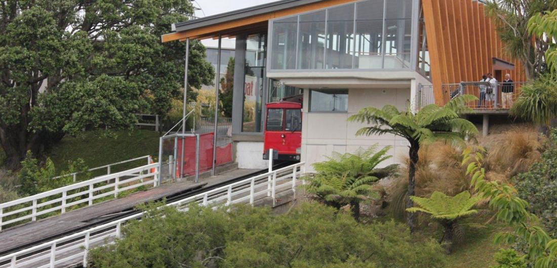Kelburn Cable Car Terminus Clendon Burns & Park Ltd