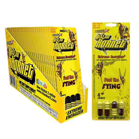 Stacker 2 Yellow (4 Count Cards) CStore CB Distributors