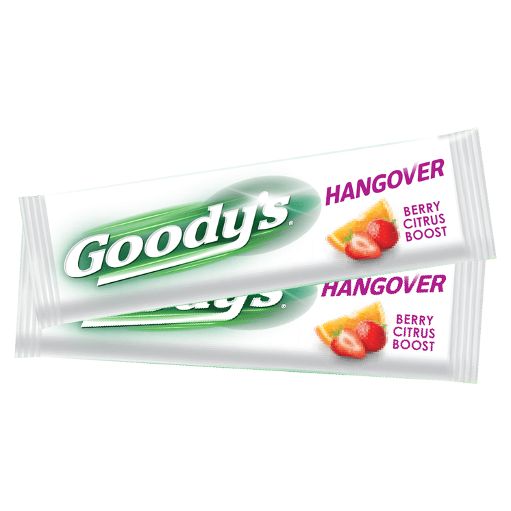Goody’s Hangover Fast Pain Relief Berry Citrus Boost CB Distributors