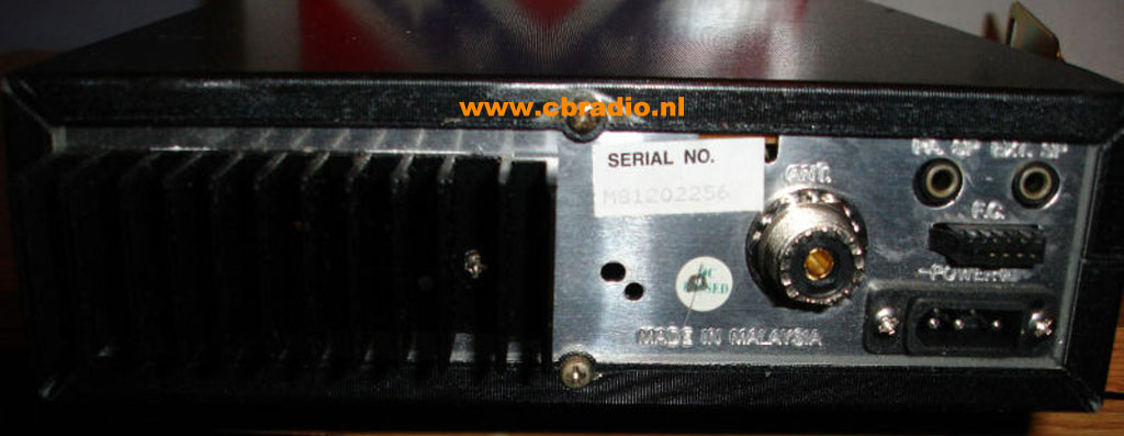 www.cbradio.nl: Pictures and Specifications General Lee Mobile AM/FM