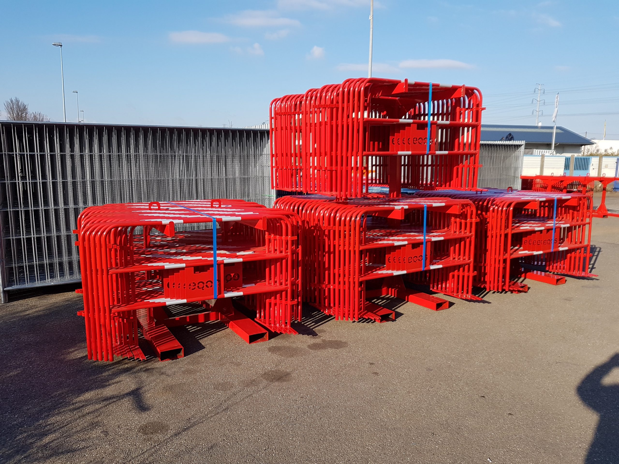 Rack barrière de chantier 100 CBSBTP Rack barrière de chantier 100 CBSBTP