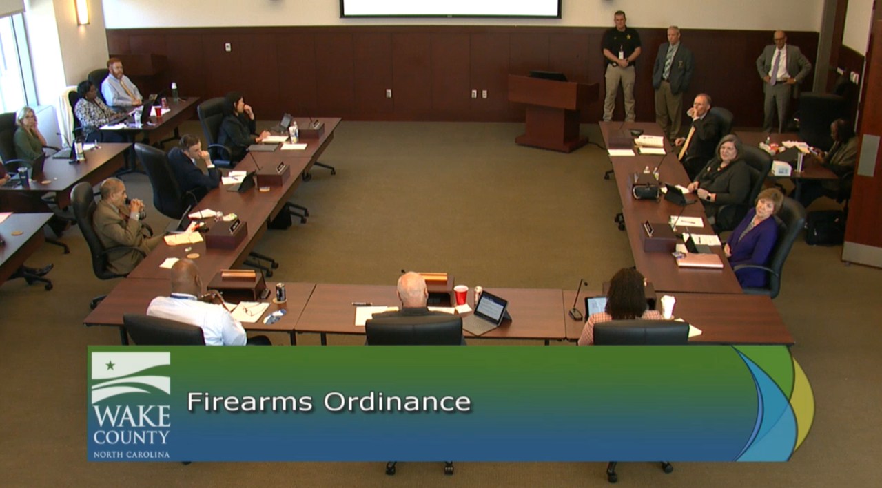 Wake County commissioners press enforcement as key for new firearm
