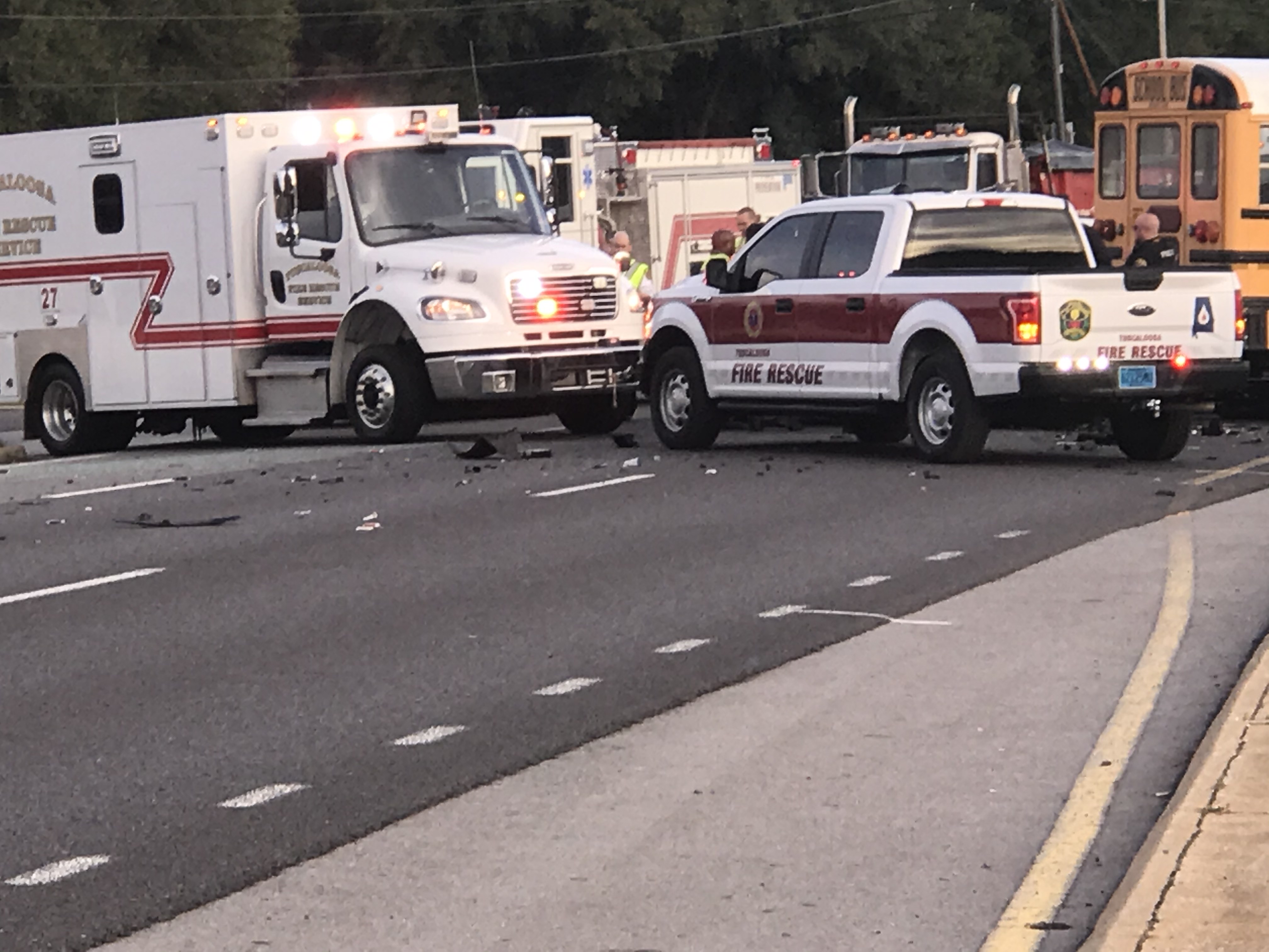 1 dead after accident involving school bus in Tuscaloosa CBS 42