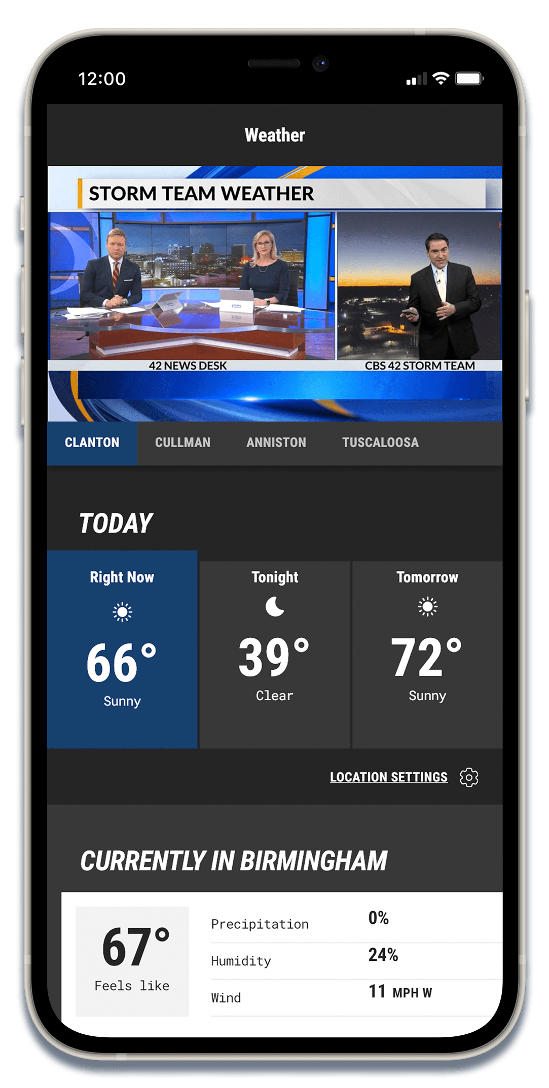 WIAT Mobile Apps CBS 42