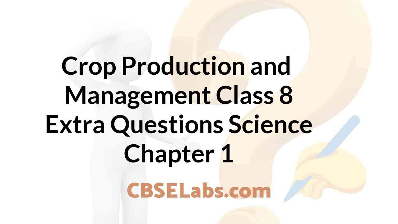 Crop Production and Management Class 8 Extra Questions Science Chapter
