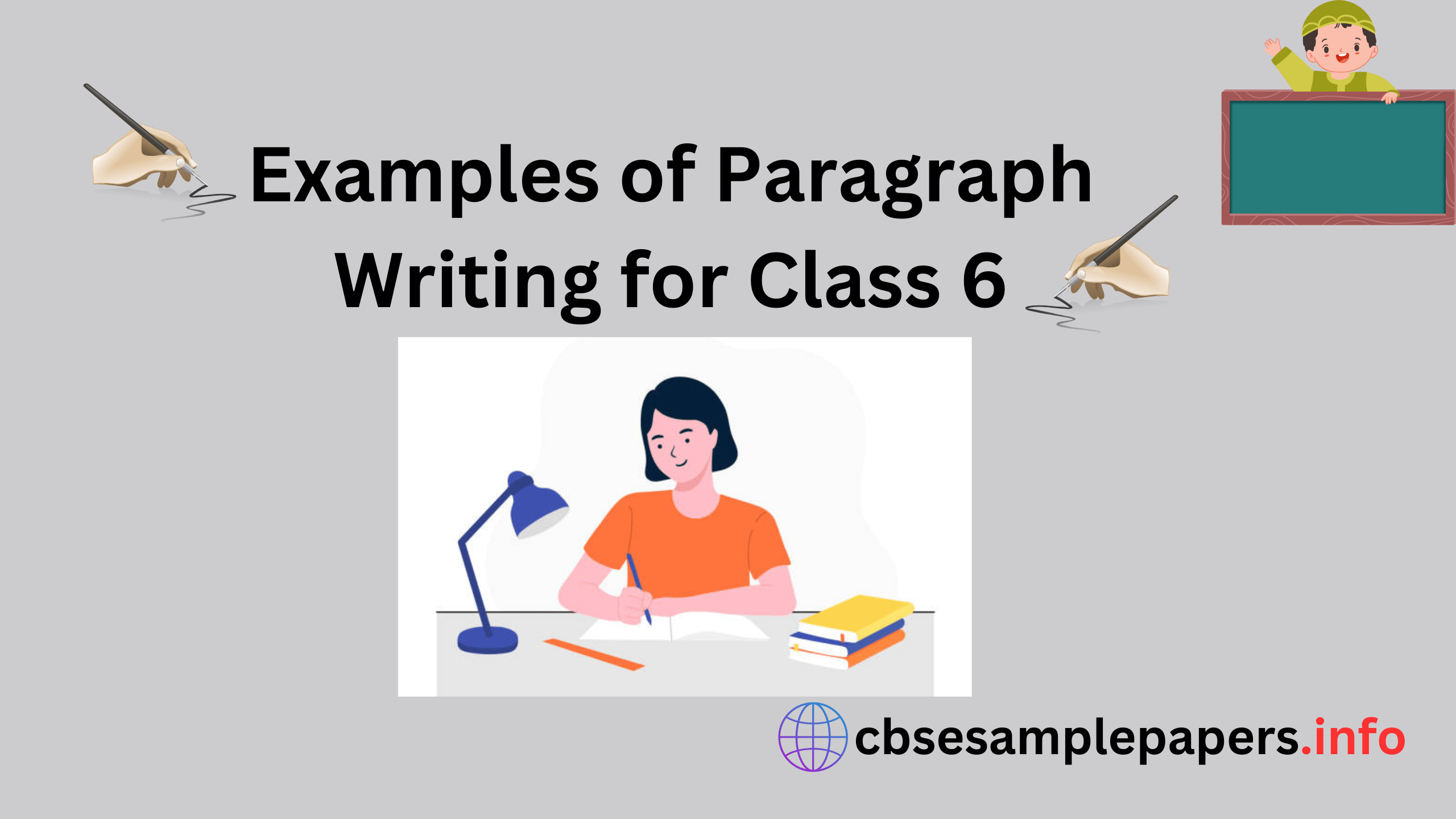 Paragraph Writing Topics For Class 6 Format, Examples CBSE Sample Papers