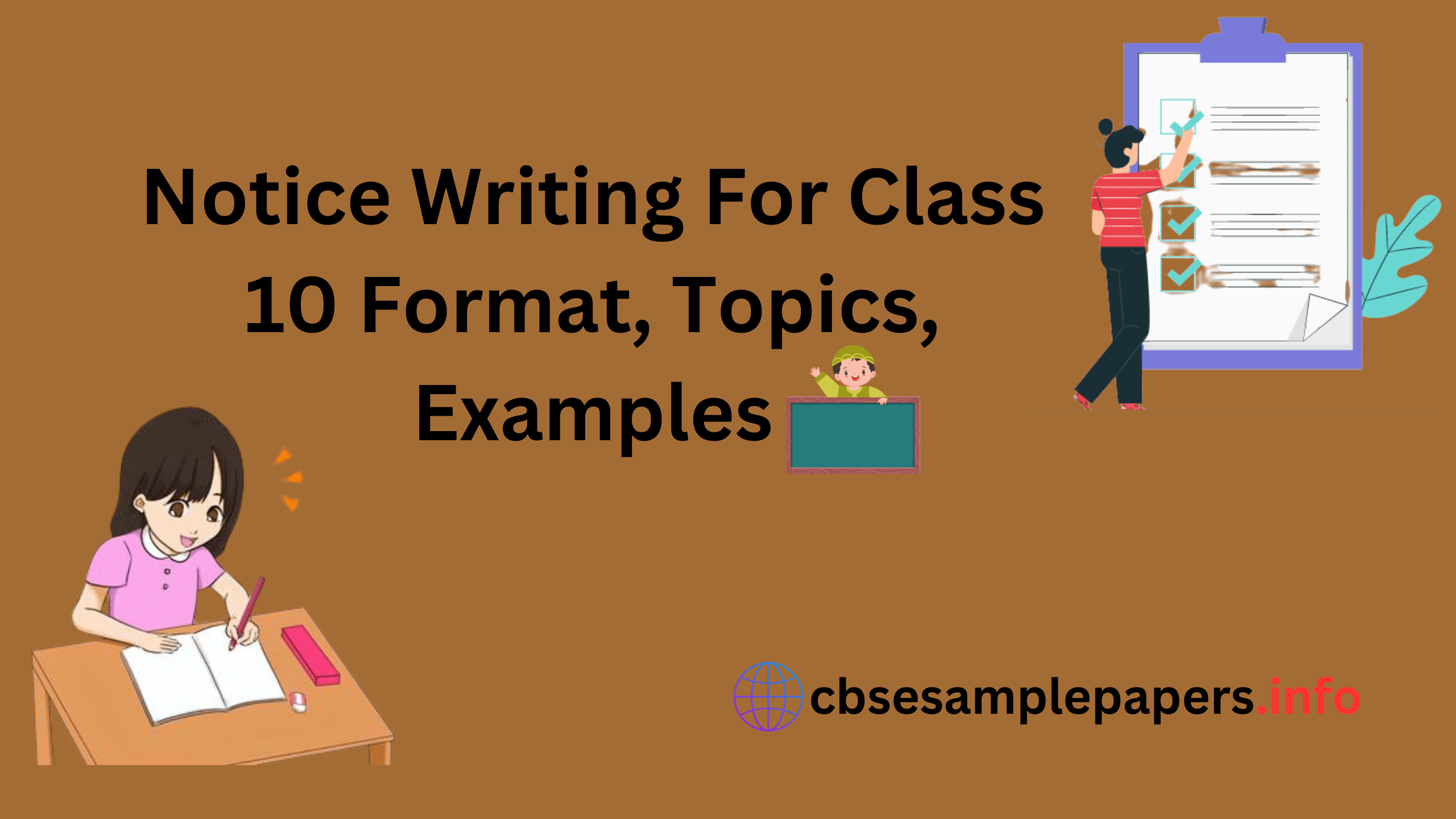 Notice Writing For Class 10 Format, Topics, Examples CBSE Sample Papers