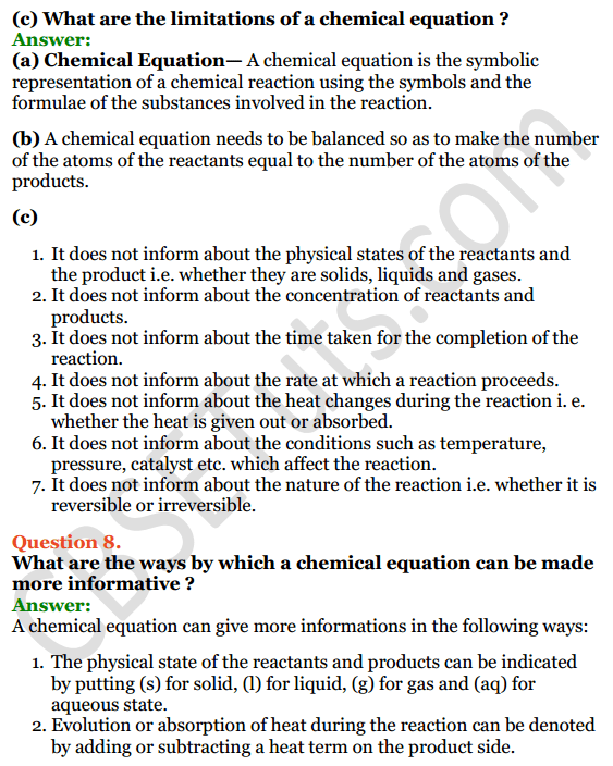 Selina Concise Chemistry Class 8 ICSE Solutions Chapter 5 Language of Chemistry 7