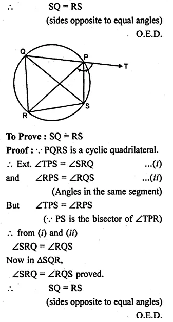 ML Aggarwal Class 10 Solutions for ICSE Maths Chapter 15 Circles Ex 15.2 51