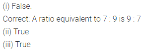 Selina Concise Mathematics Class 6 ICSE Solutions Chapter 11 Ratio Ex 11A 5