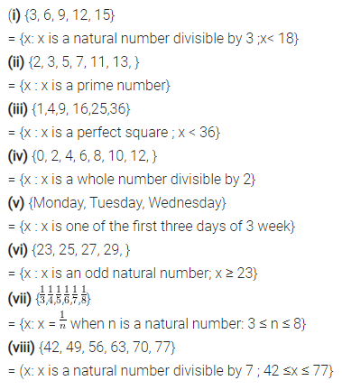 Selina Concise Mathematics Class 7 ICSE Solutions Chapter 13 Set ...