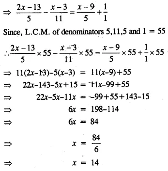 Selina Concise Mathematics Class 8 ICSE Solutions Chapter 14 Linear ...