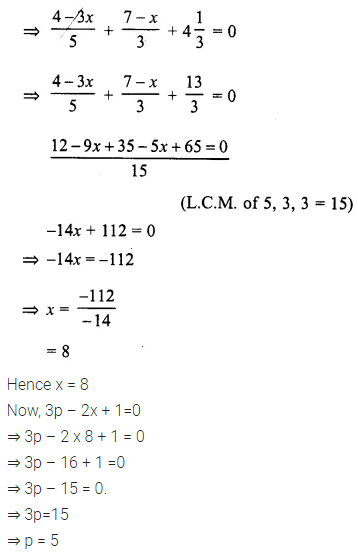 Selina Concise Mathematics Class 8 ICSE Solutions Chapter 14 Linear ...