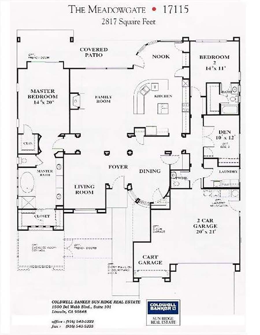 Sun City Lincoln Hills Floor Plans Lincoln Roseville Folsom Loomis Ca
