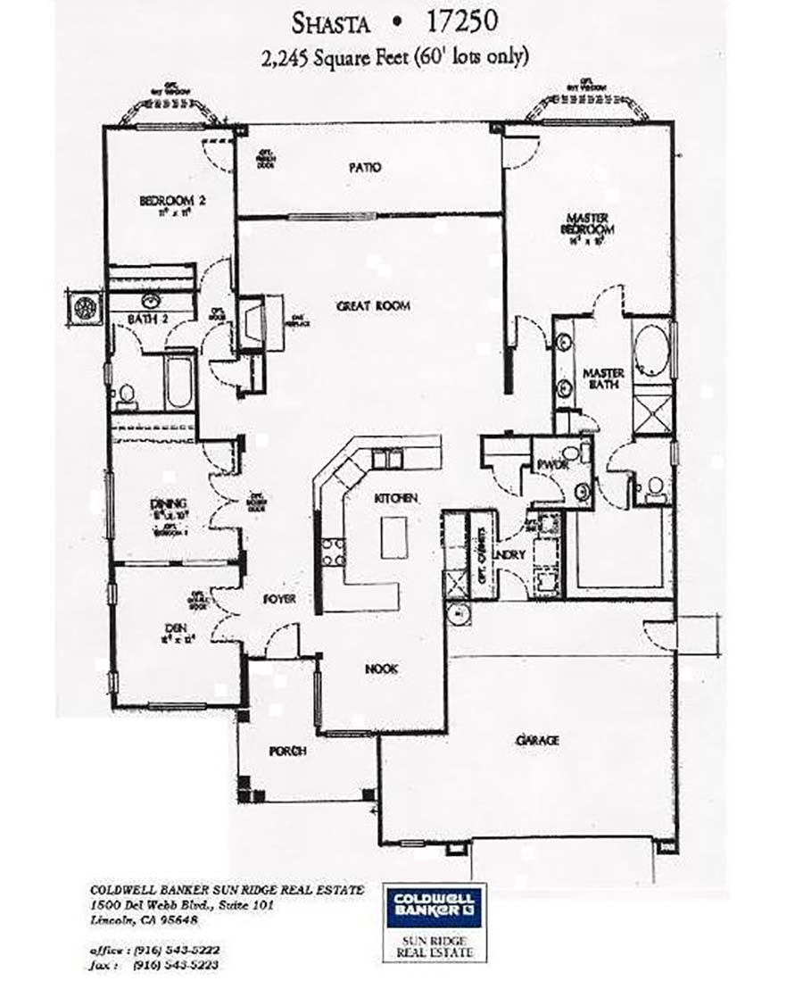 Sun City Roseville Floor Plans Lincoln, Roseville, Folsom, & Loomis