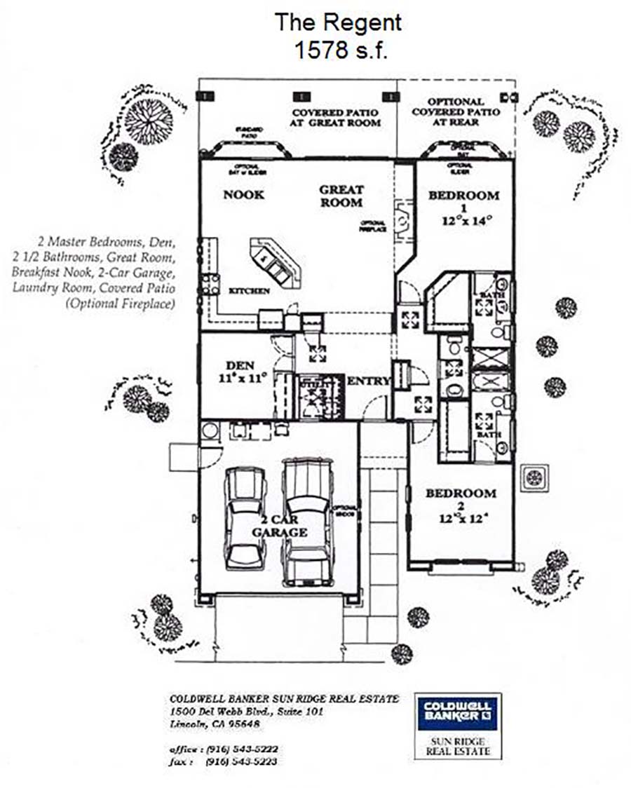 Sun City Roseville Floor Plans Lincoln & Roseville, CA Real Estate