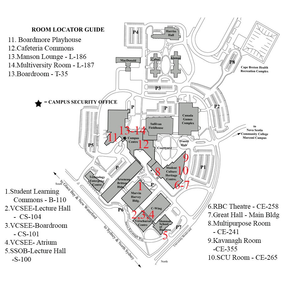 Cbu Map Of Campus