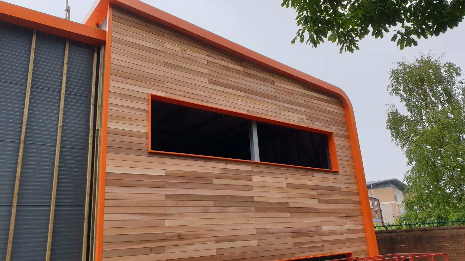 Cedar Wood Cladding Gosforth Newcastle CC Cladding