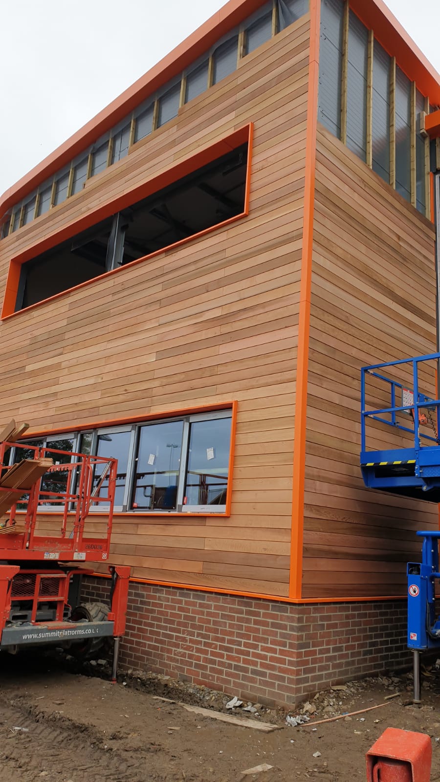 Cedar Wood Cladding Gosforth Newcastle CC Cladding