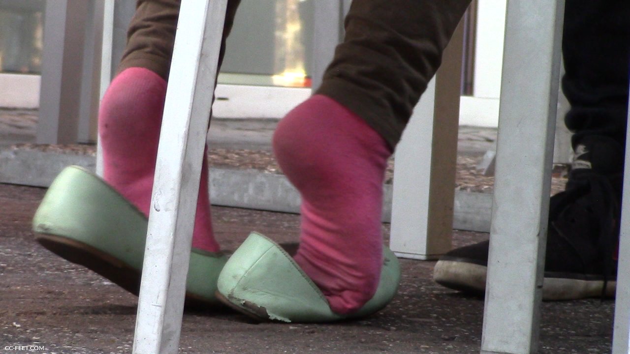 11 Pink Socks And Green Flats