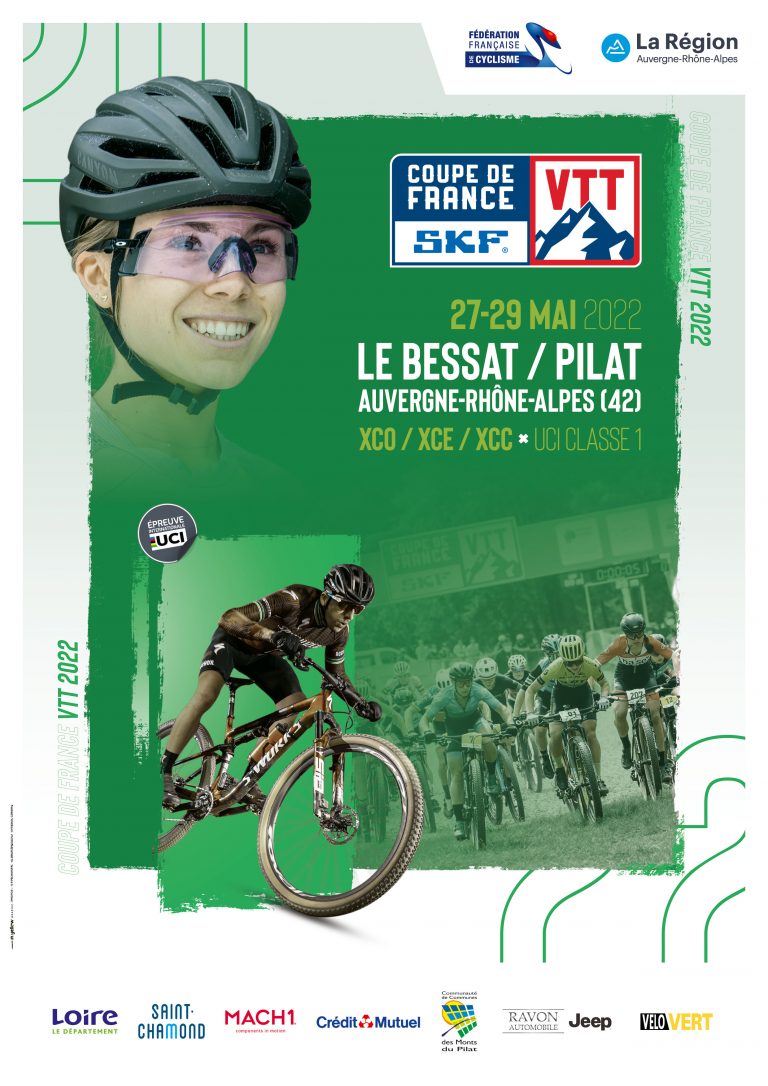 Coupe de France VTT au Bessat les 27, 28 et 29 Mai 2022 CC Monts du Pilat