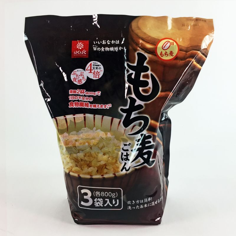 588050 はくばく もち麦ごはん 800g×3P