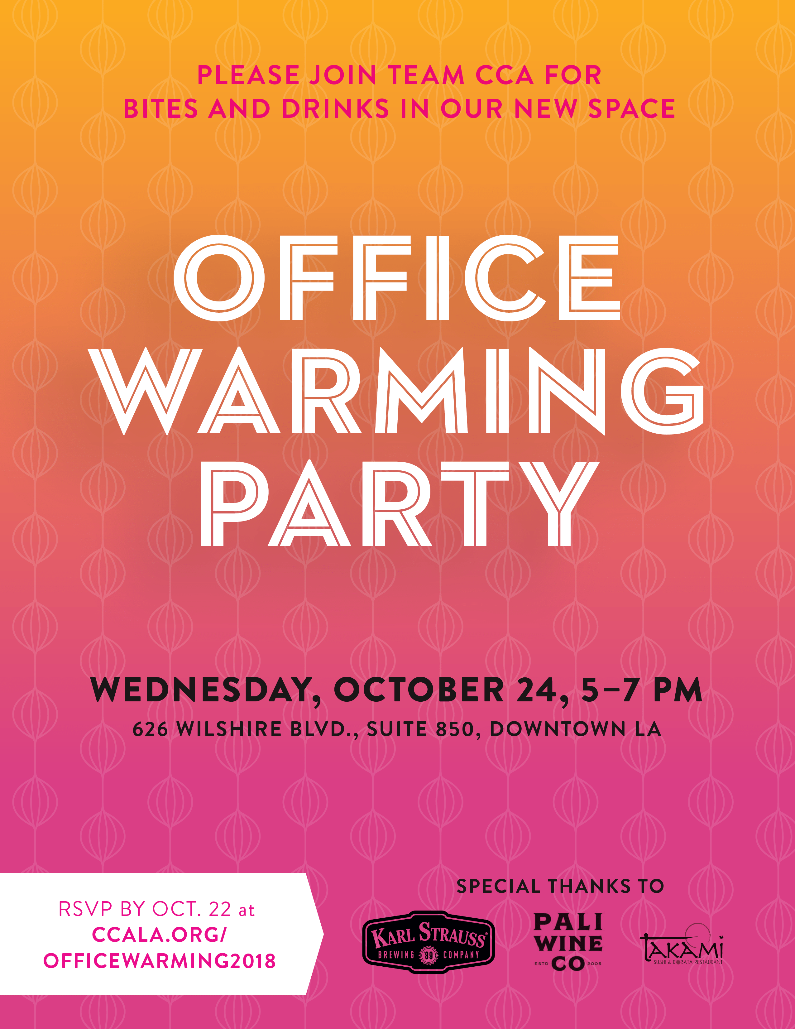 Office Warming Party Central City Association of Los Angeles