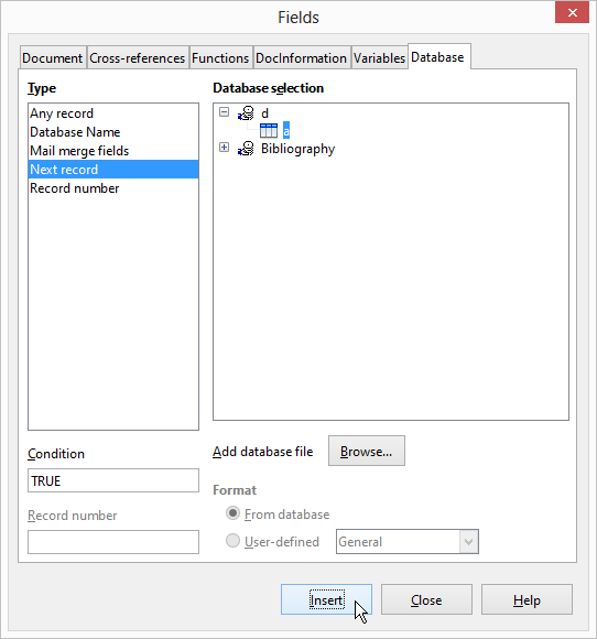 Print Address Labels From a LibreOffice Spreadsheet (Mail Merge