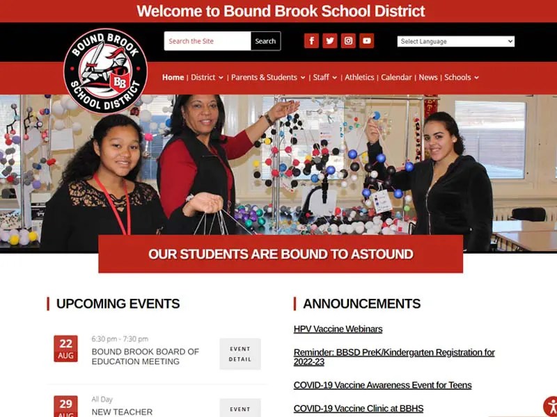 Bound Brook School District School District  Design Samples CCandG