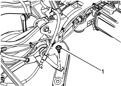 Chevrolet Captiva Service & Repair Manual - Parking Brake Cable R&R