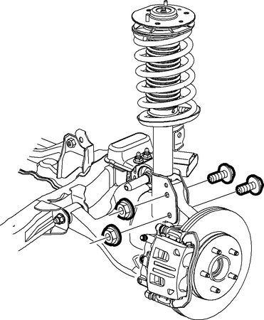 Chevrolet Captiva Service & Repair Manual - Suspension Strut Assembly R