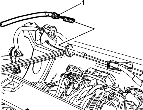 Chevrolet Captiva Service & Repair Manual - Parking Brake Cable R&R