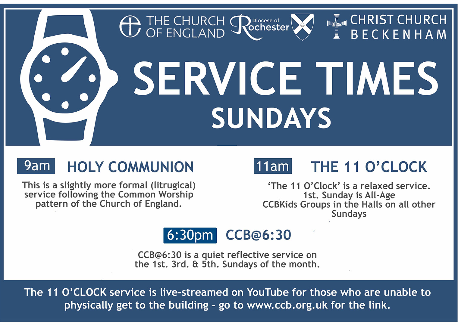 Services Christ Church Beckenham
