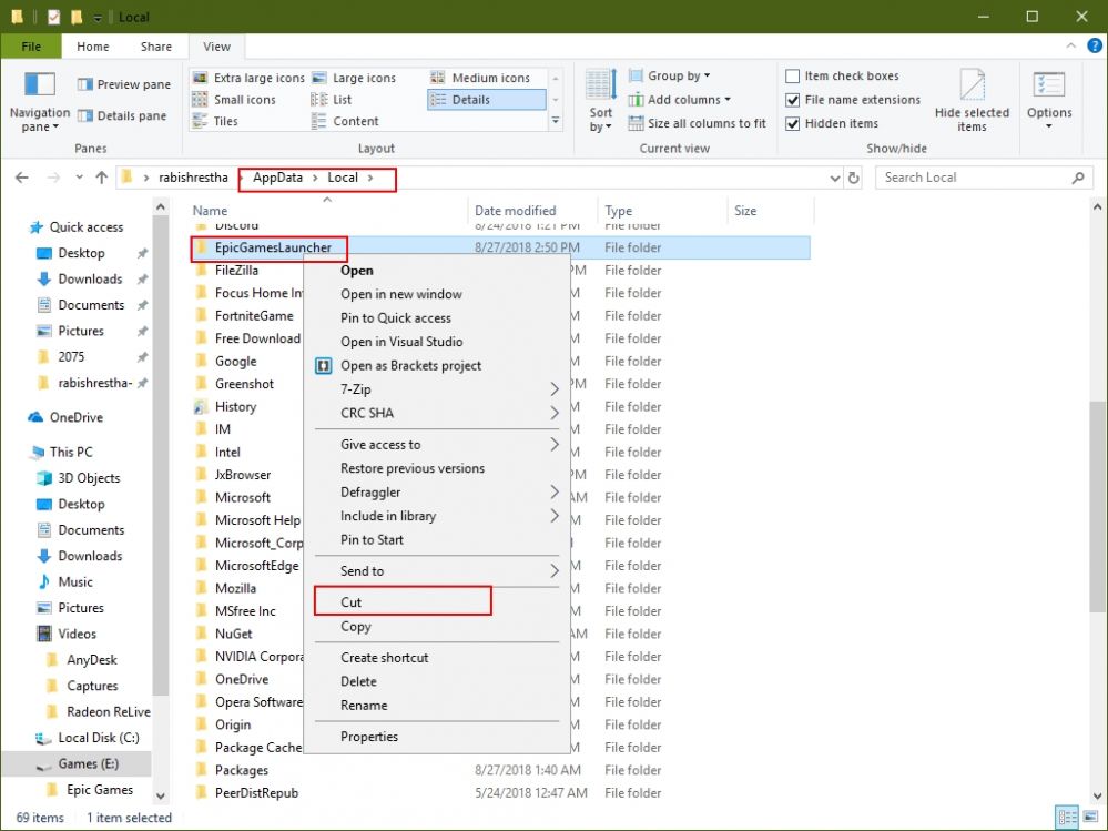 How to install "Fortnite" when C is almost full Free Game Cheats