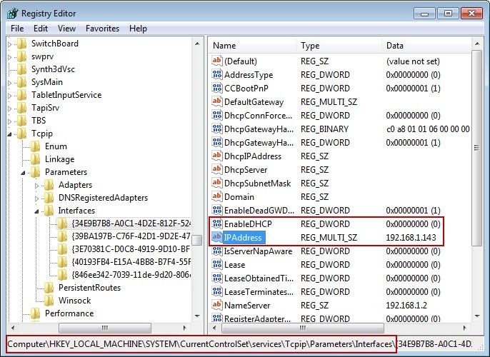 Currentcontrolset Controlset001