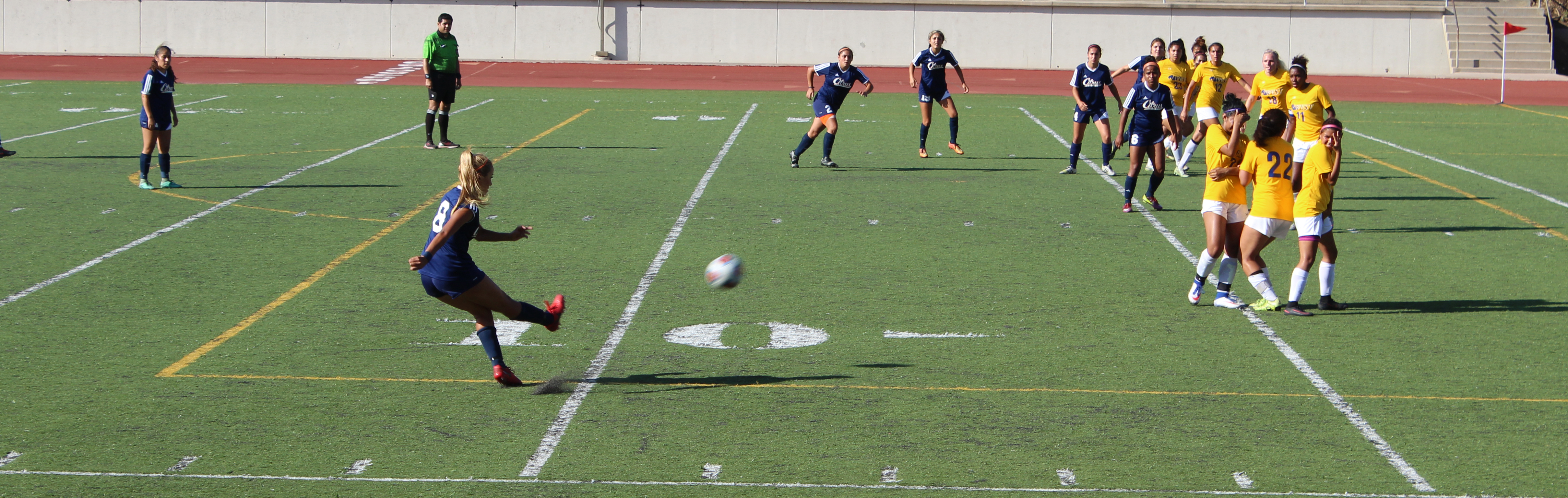 Women's Soccer in rhythm, routs West LA Citrus College Clarion