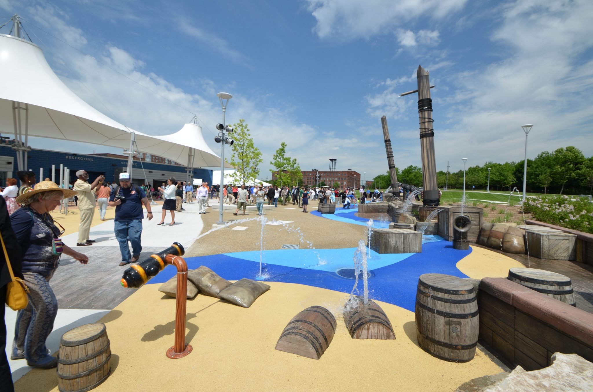 Concrete work for Mt. Elliot Park Commercial Contracting