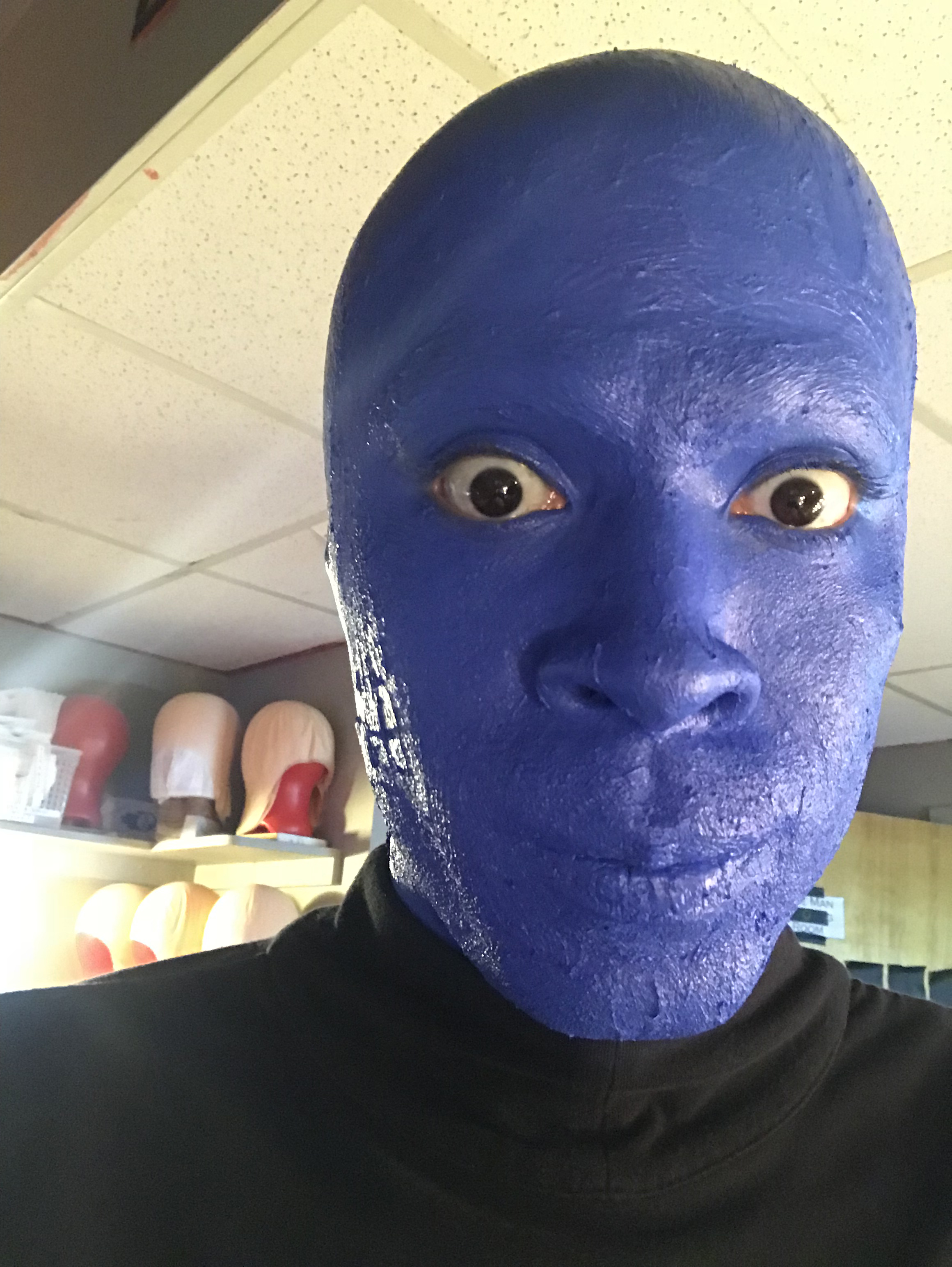 Former CCD Theater Student Joins Blue Man Group Community College of