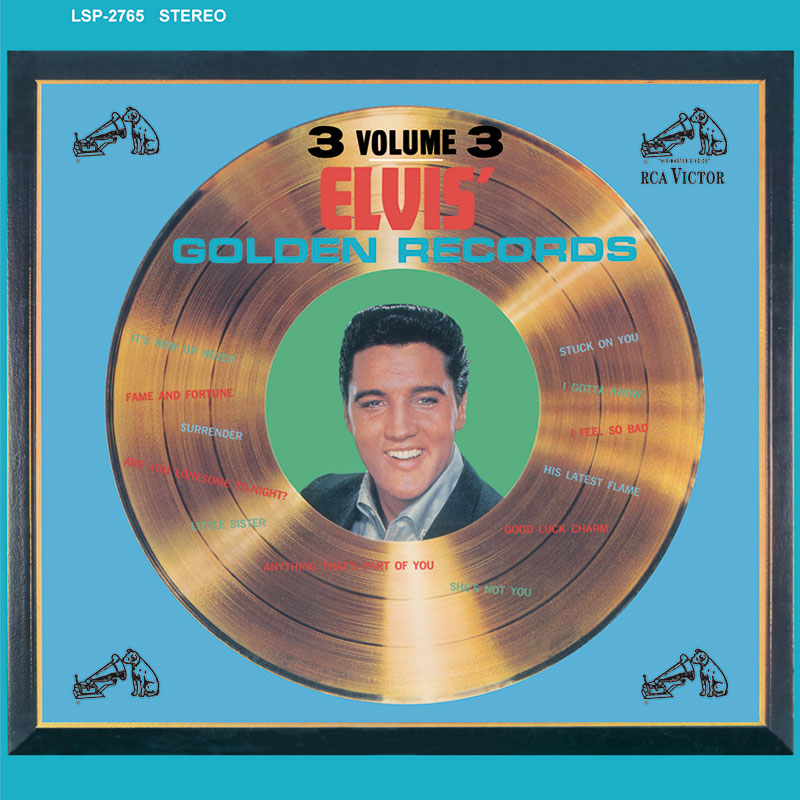 Club CD Elvis Presley Elvis' Golden Records Volume 3
