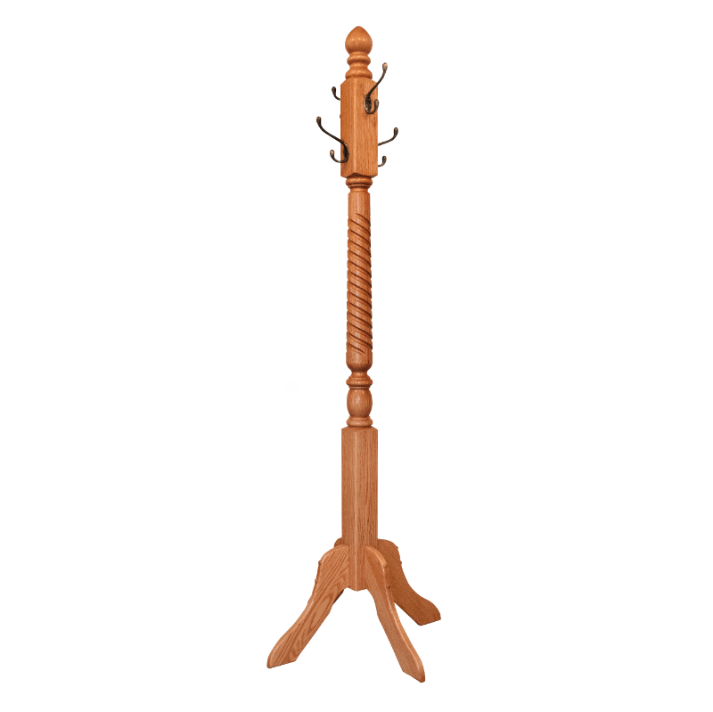 Twist Hall Tree Country Charm Mennonite Furniture
