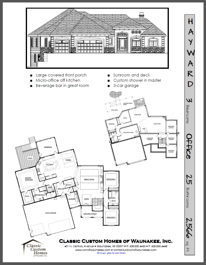 Hayward Classic Custom Homes, Waunakee, WI