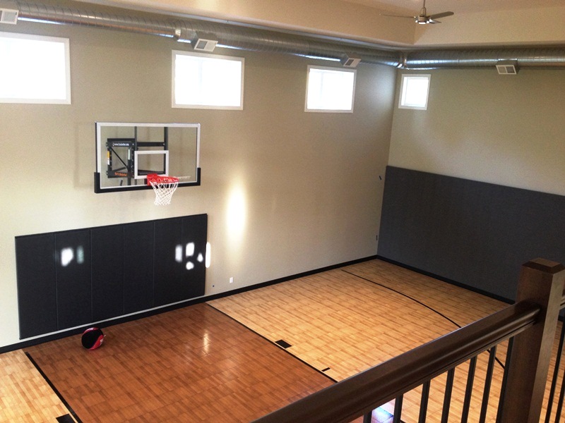 Basement Basketball Court Openbasement